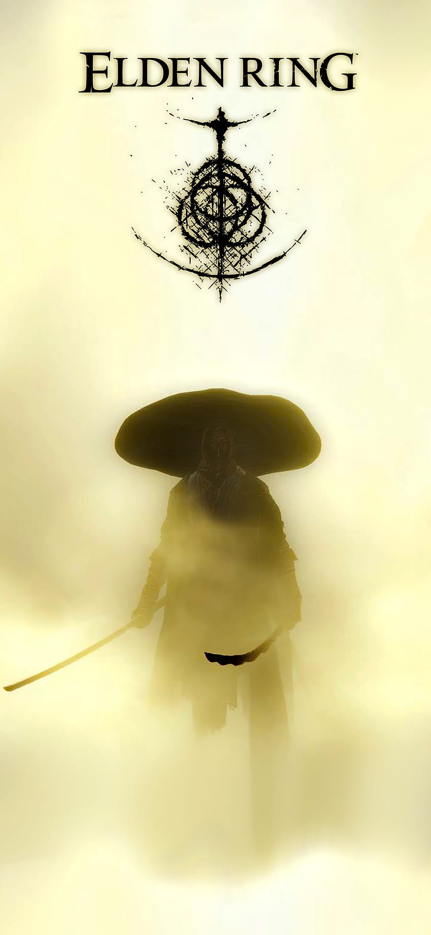 Eldenring Samurai, Katana, Hintergrund, Eldenring HD-Handy-Hintergrundbild