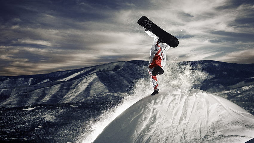 Sports, Snowboarding HD wallpaper