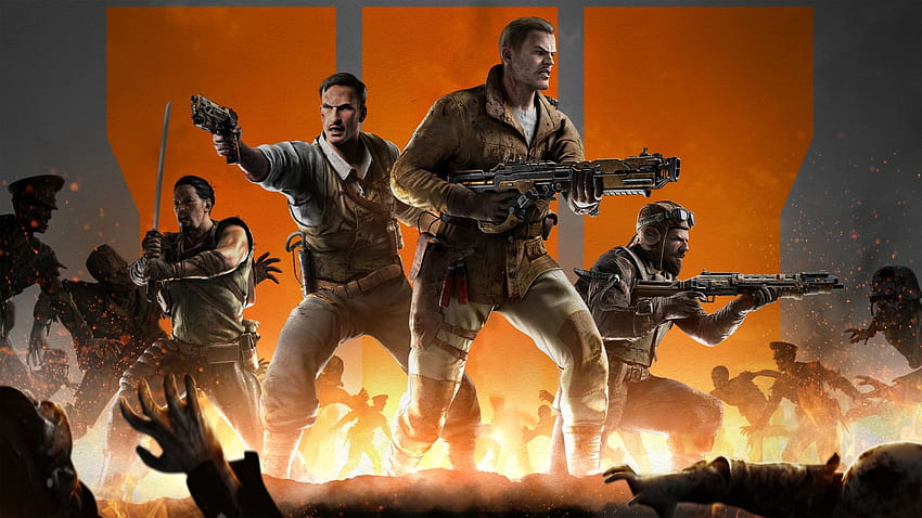 Personagens do modo zumbi. de Call of Duty, Call of Duty: Black Ops III papel de parede HD