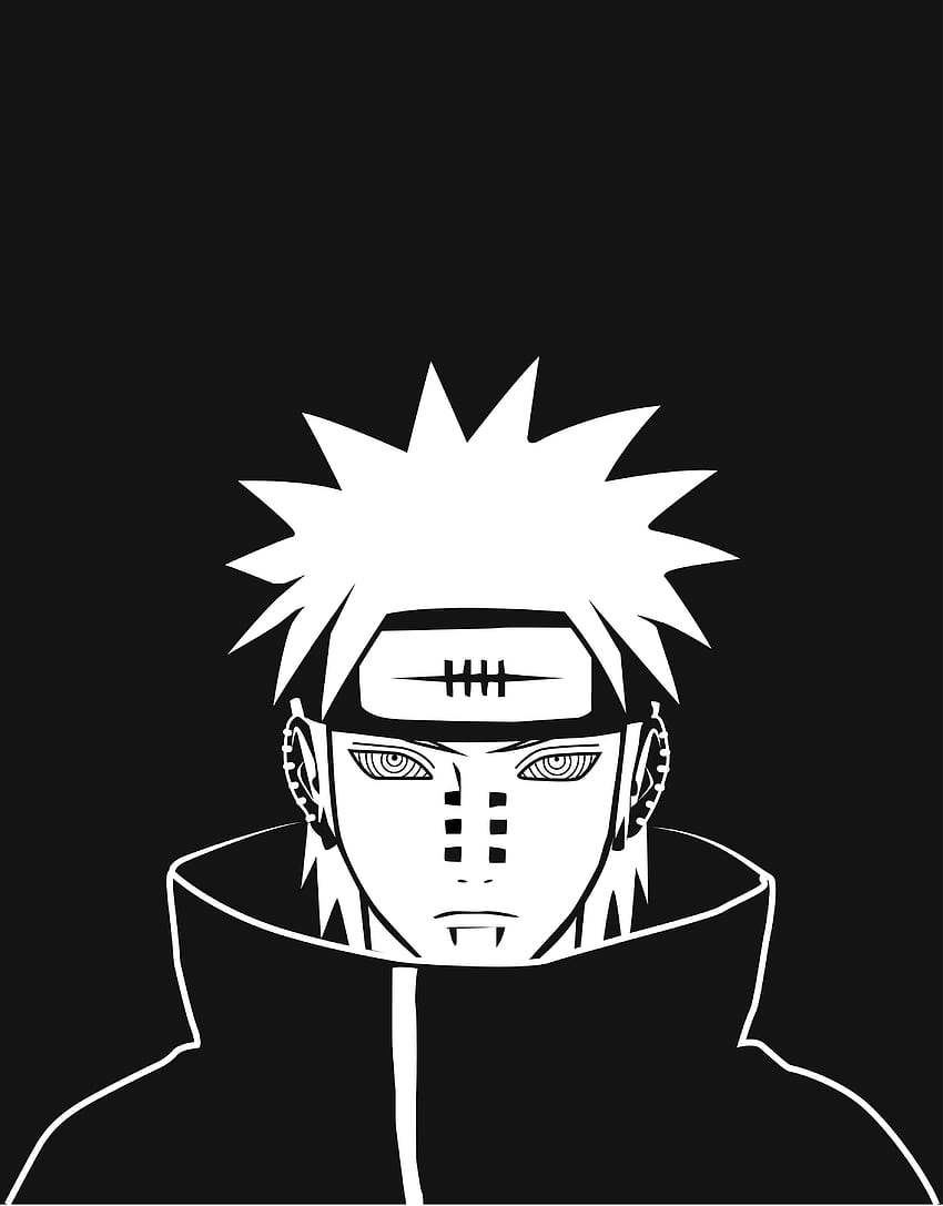 Desenho de Naruto em preto e branco, desenhos de naruto Papel de parede de  celular HD