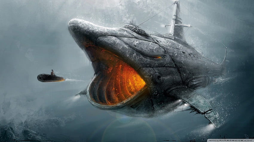 fantasy shark art