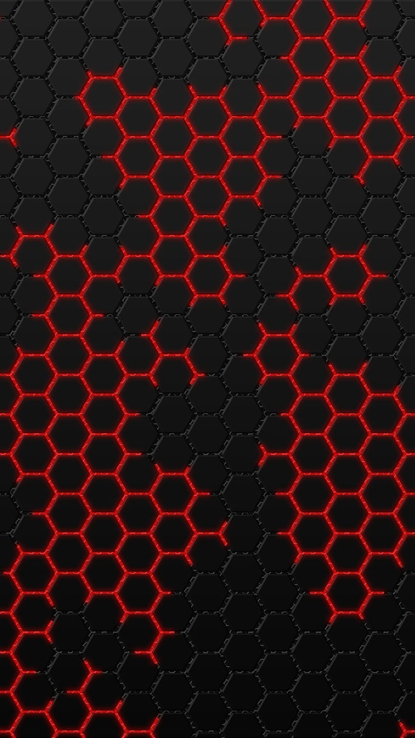 Black and Red Hexagon Samsung Galaxy S6, S7, Google Pixel XL , Nexus 6, 6P , LG G5 , Artist , , and Background, 1440X2560 Black and Red HD phone wallpaper