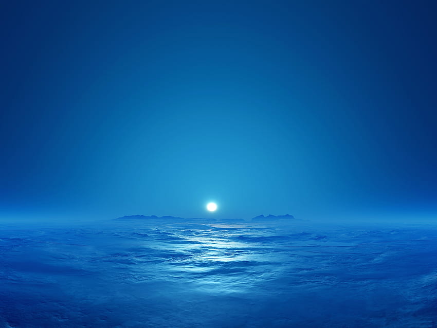 ธรรมชาติ ทะเล ดวงอาทิตย์ ขอบฟ้า หมอก หมอกควัน วอลล์เปเปอร์ HD