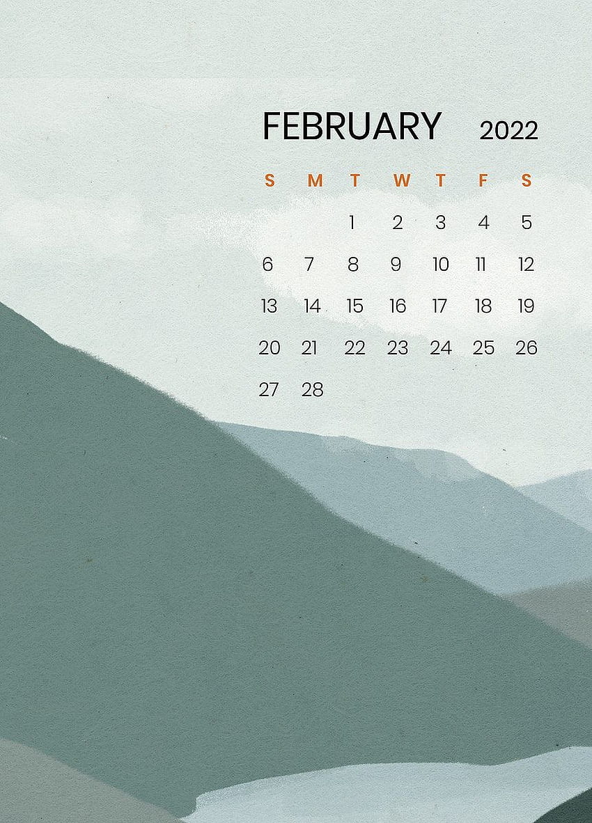 ปักพินโดย ALe Ae ใน HNY ในปี 2021, February 2022 Calendar HD phone wallpaper