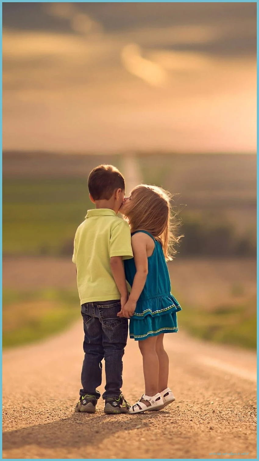 Cute baby couple kissing HD wallpapers | Pxfuel
