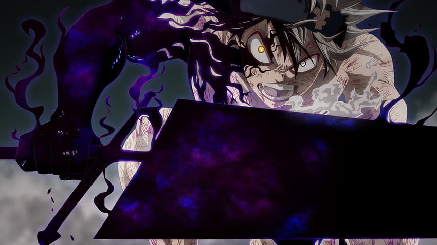 Asta Demon With Sword Black Clover HD wallpaper