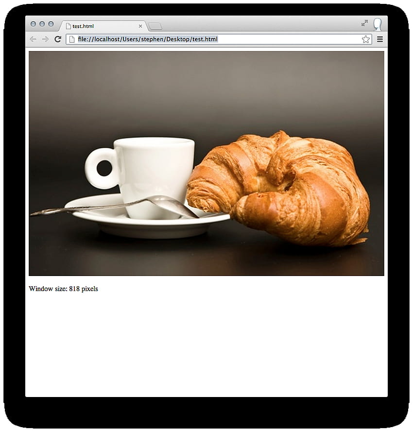 Simple Responsive With CSS Background, Simple Croissant HD phone wallpaper