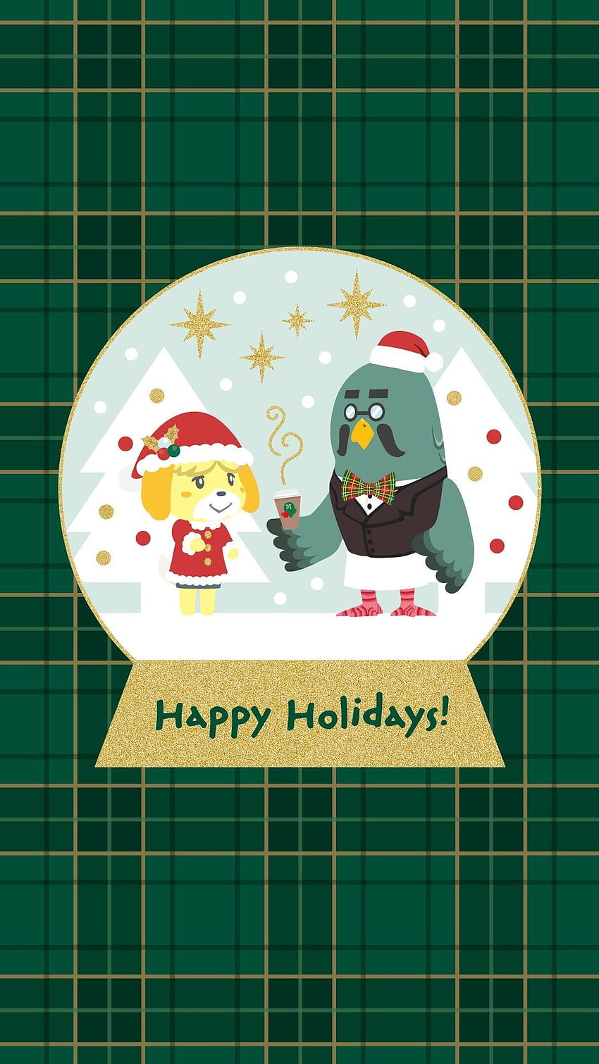 Animal Crossing, Meowy Christmas HD phone wallpaper Pxfuel