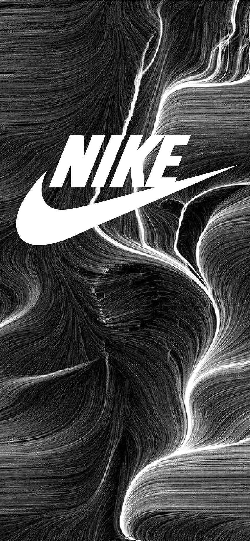 Nike Black and White Top Nike Black and White iPhone X, Cool Black and White HD phone wallpaper