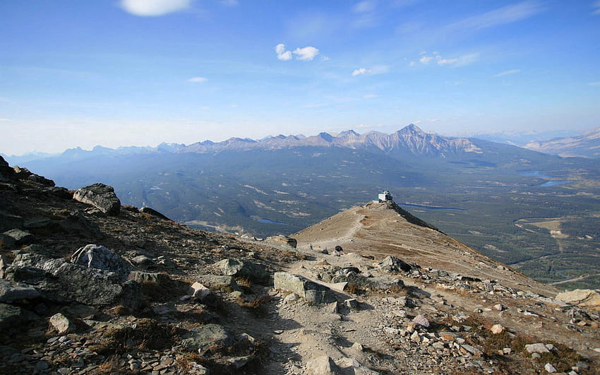 ธรรมชาติ หิน ภูเขา จุดยอด ด้านบน โครงสร้าง เส้นทาง ความสูง เส้นทาง วอลล์เปเปอร์ HD