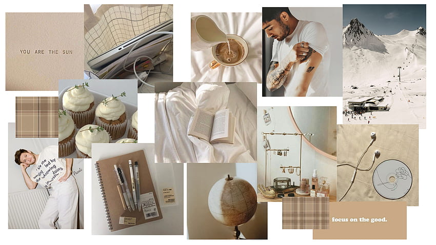 collage . Explore Tumblr Posts and Blogs, Beige Pc HD wallpaper