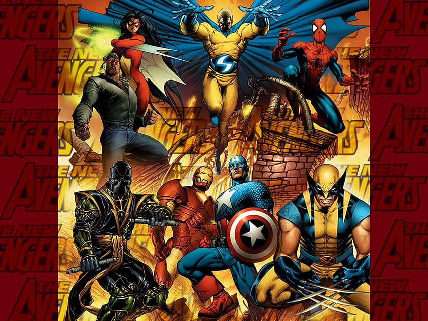 หนุ่มอเวนเจอร์ส. Young Justice , Young Professional และ Young Male Wizard , Avengers Classic วอลล์เปเปอร์ HD
