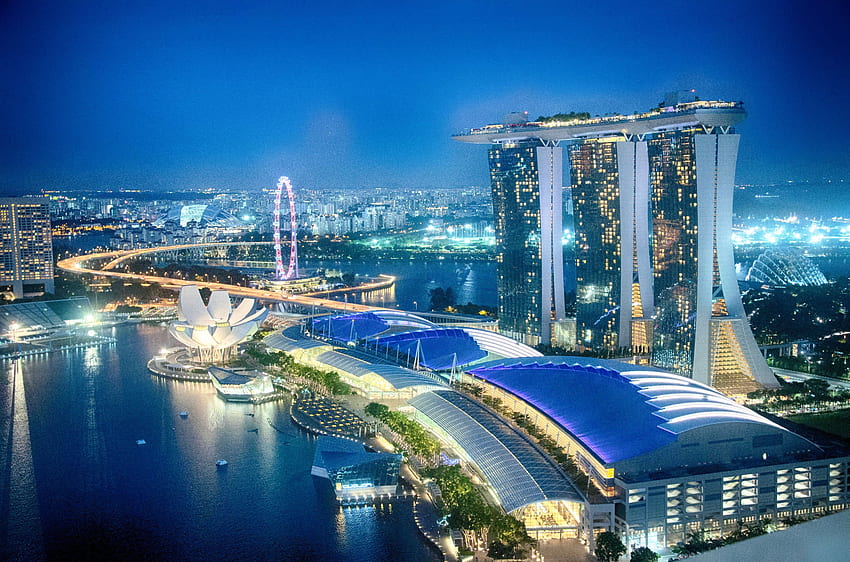 Marina Bay Sands HD-Hintergrundbild