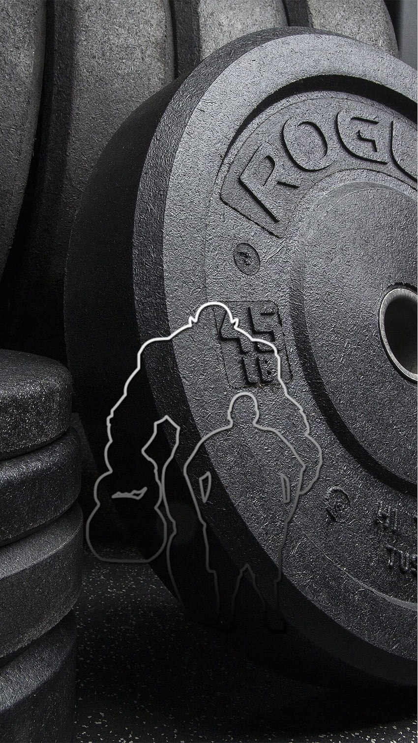 Dumbbell iPhone - Горен дъмбел iPhone Background - Gym motivation , Fitness , Fitness iphone, Gym Black HD тапет за телефон