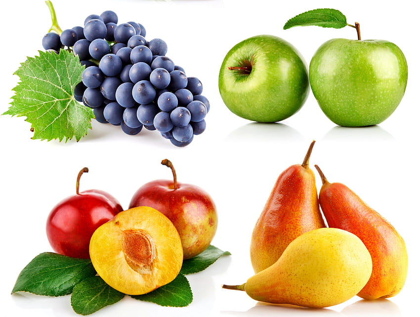 Frutta, bacche, uva, astratto Sfondo HD