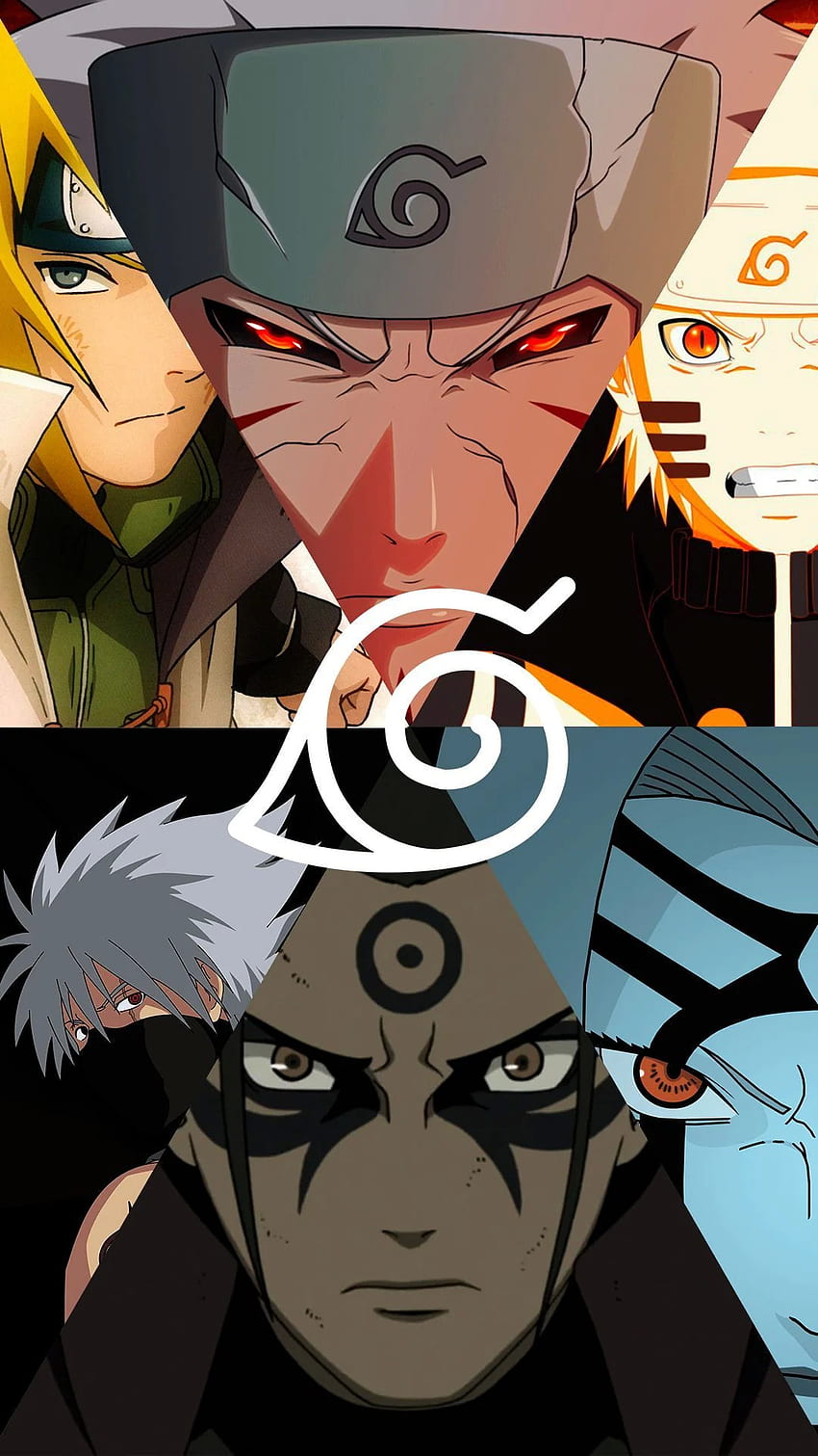 os Personagens o Desenho do Naruto shippuden