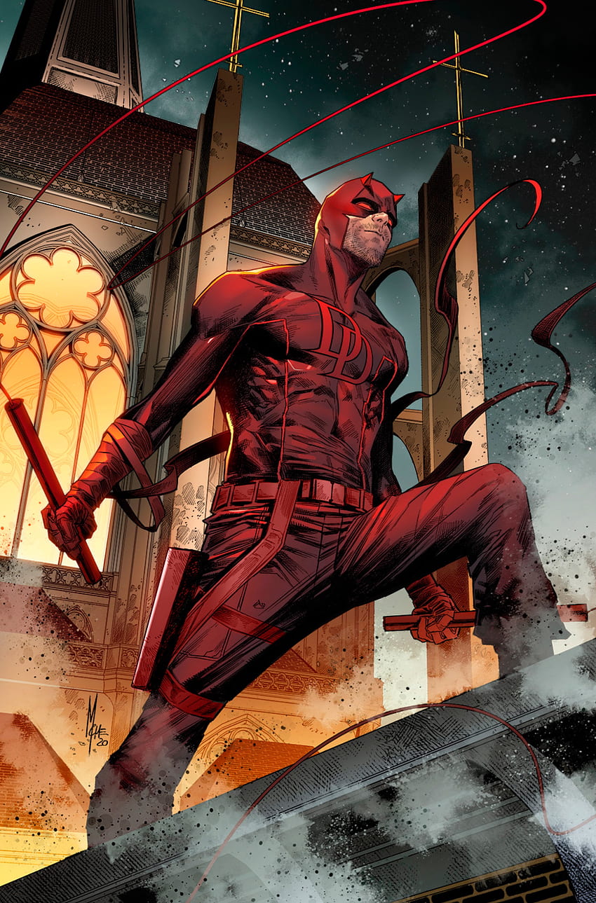 Marco Checchetto auf Twitter. Daredevil-Comic, Marvel-Daredevil, Marvel-Comic-Kunst, Daredevil-Comics HD-Handy-Hintergrundbild