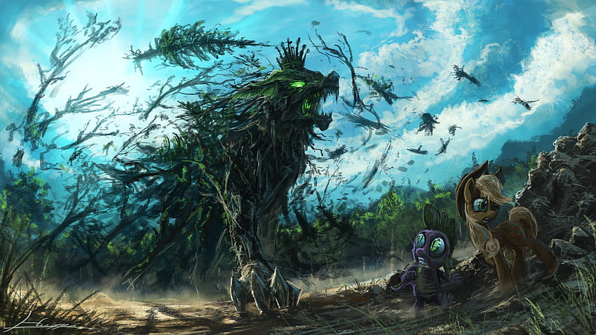 MLP - King of the Forest by Huussii. Cartoon Hangover. My Little - are Magic, Epic MLP HD wallpaper