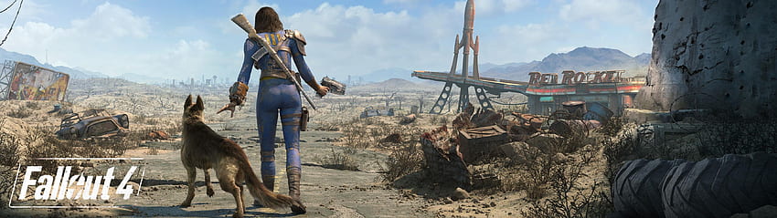 Fallout 4, 3840 x 1080 Fallout HD-Hintergrundbild