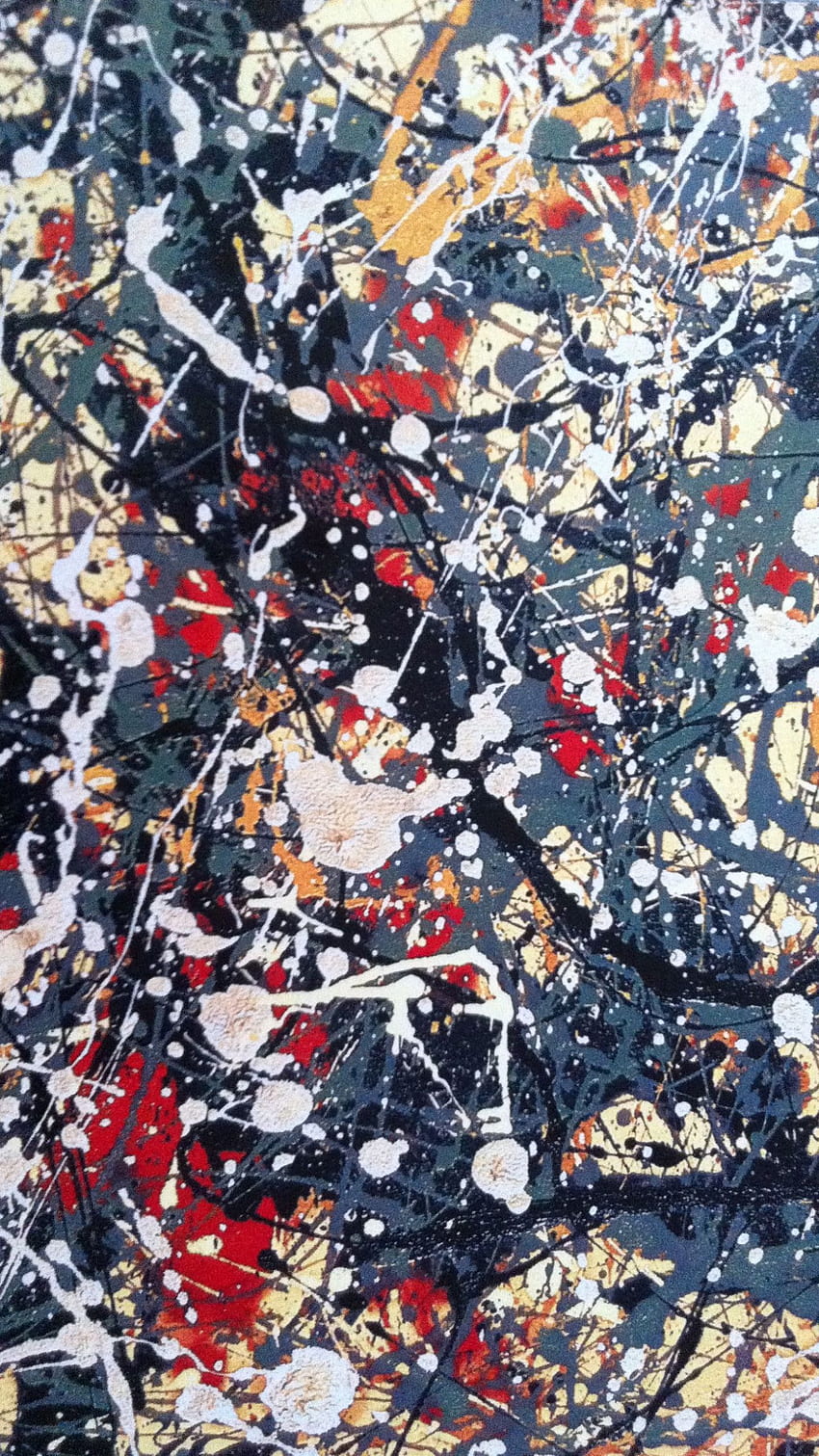 Jackson Pollock iPhone Top Jackson Pollock [] para o seu, Celular e Tablet. Explorar fundo Pollock. Pollock Background, A.J. Pollock, pintura de Jackson Pollock Papel de parede de celular HD