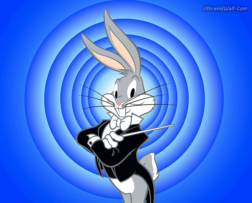 Bugs Bunny Melodic Looney, Bugs Bunny Looney Tunes HD тапет