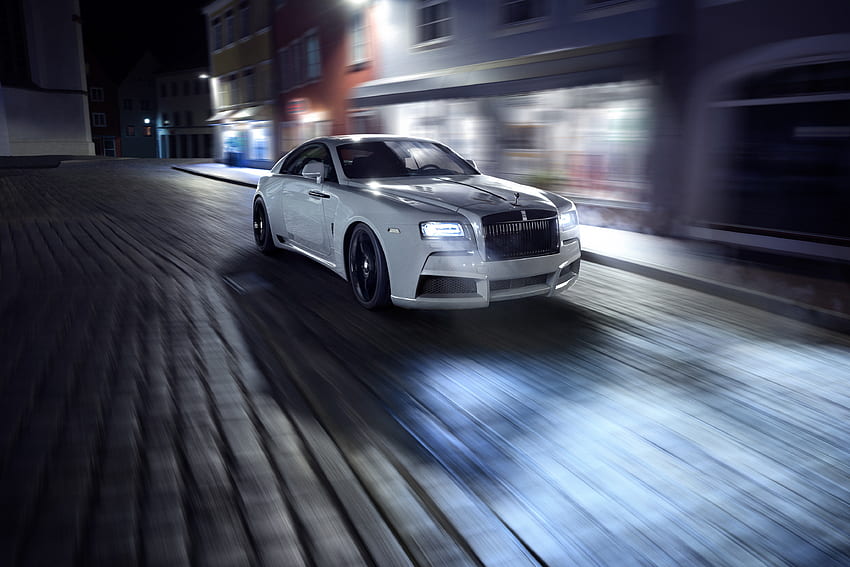 Rolls-Royce, автомобили, движение, трафик, страничен изглед, Spofec HD тапет