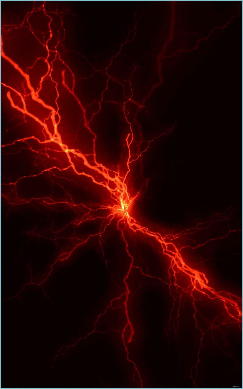 Red Lightning - Red Lightning HD phone wallpaper