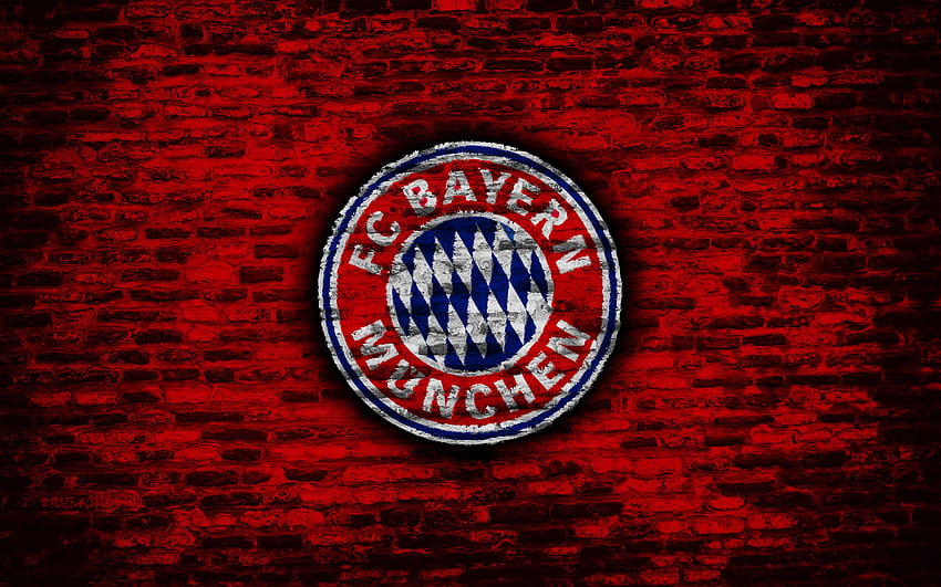 Emblema, Logotipo, FC Bayern Munich, Fútbol fondo de pantalla