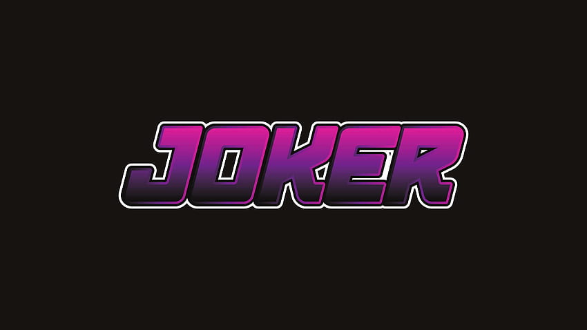Pahlawan super Logo Joker , logo , joker, OLED Infinity Gauntlet Wallpaper HD