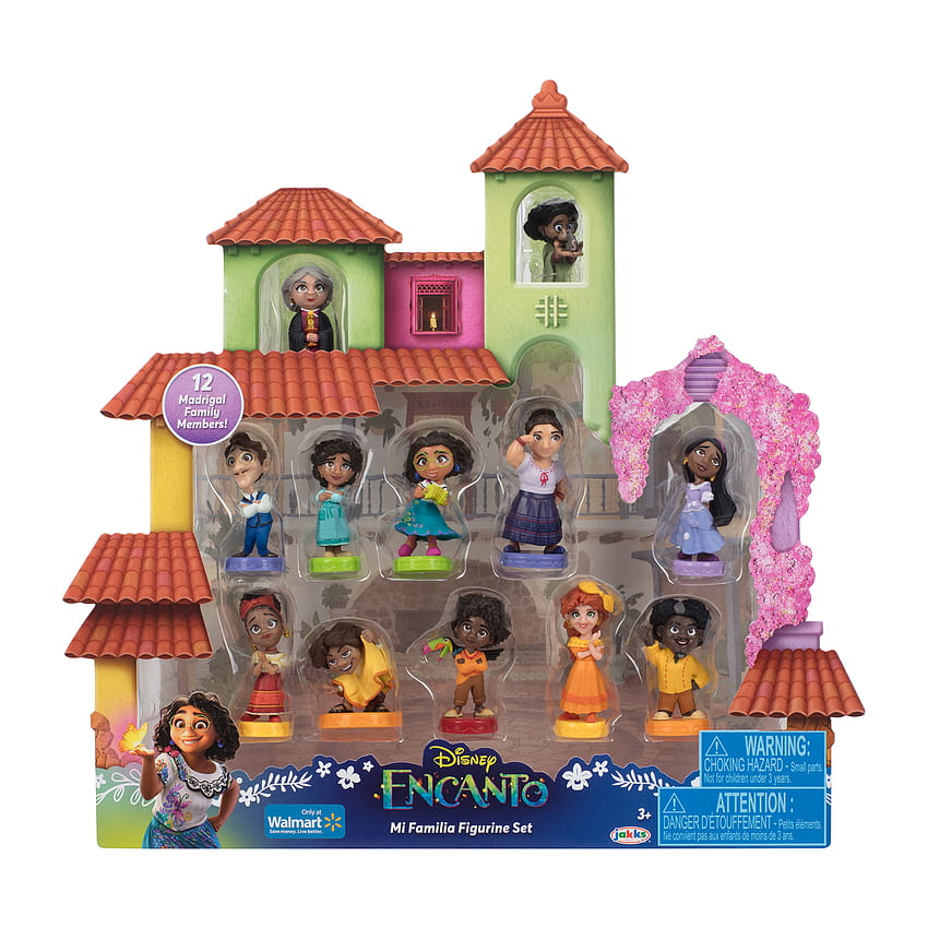 Disney Encanto Mi Familia 1.5 Figurine Set, Includes all 12 Madrigal Family Members - Walmart Exclusive, Dolores Madrigal HD phone wallpaper