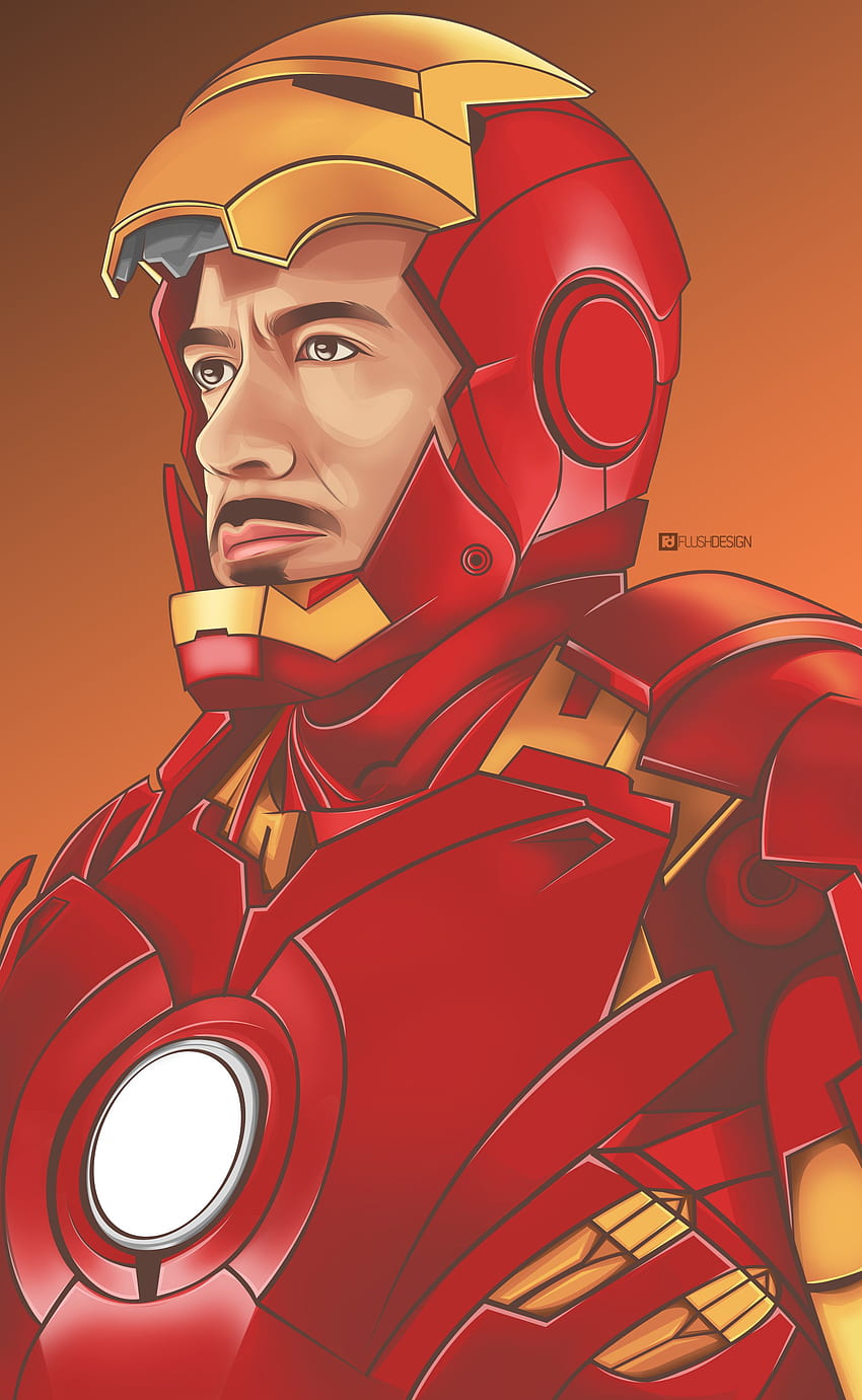 ArtStation - Iron Man Pencil Drawing / Karakalem