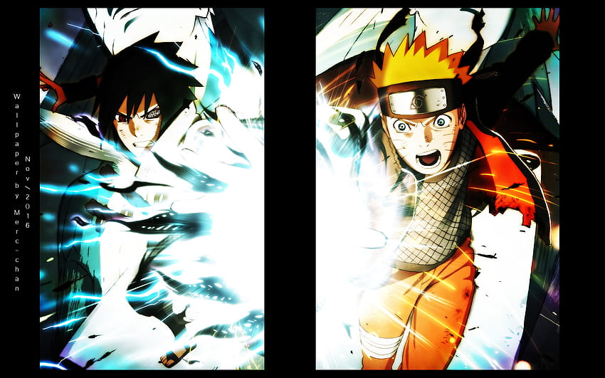 Naruto, sasuke, kavga, anime HD duvar kağıdı
