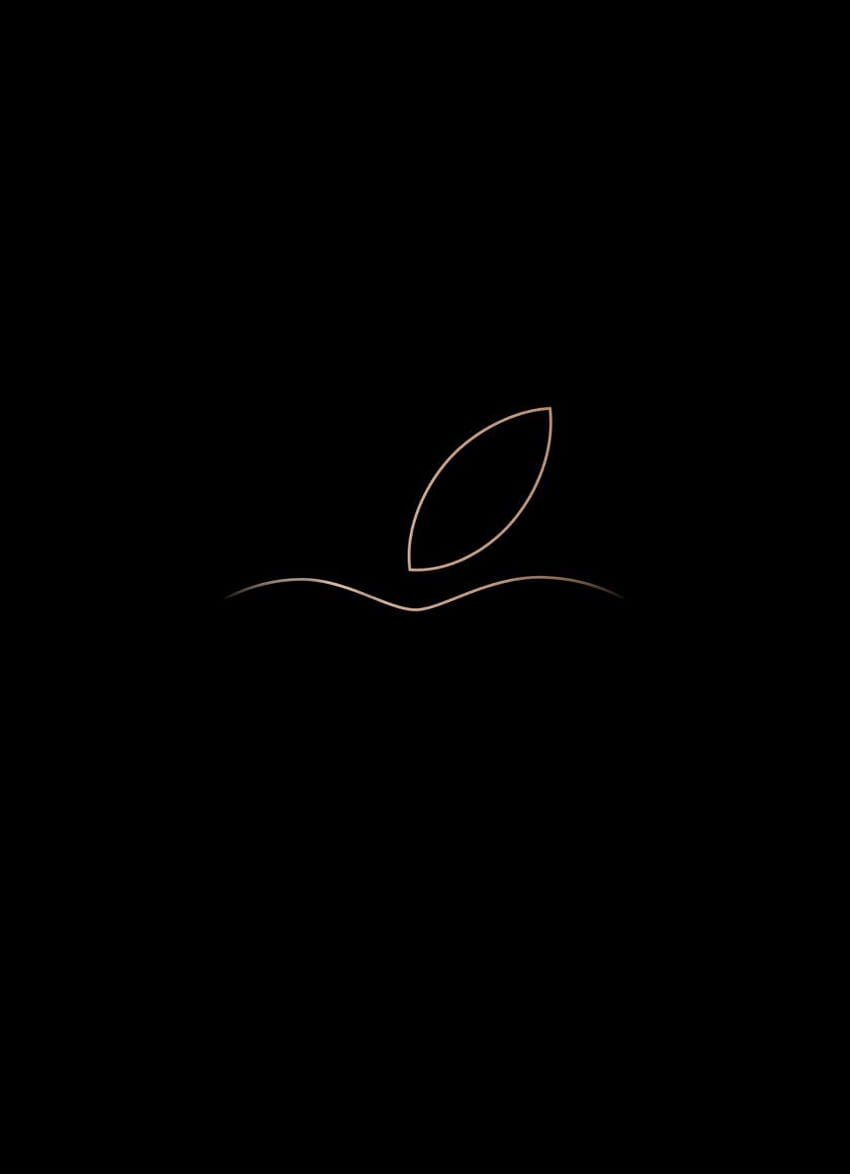 Apple, logo, minimal, dark , , iPhone 4, iPhone 4S, iPod touch HD phone ...