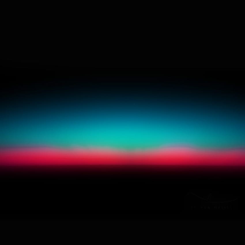 Sunset Dark Red Green Horizontal Blur Gradation iPad HD phone wallpaper