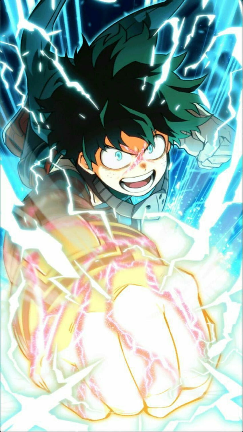 My Hero Academia Deku Detroit Smash - Hd Phone Wallpaper 