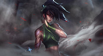 ArtStation - Headhunter Akali League of Legends Live Wallpaper