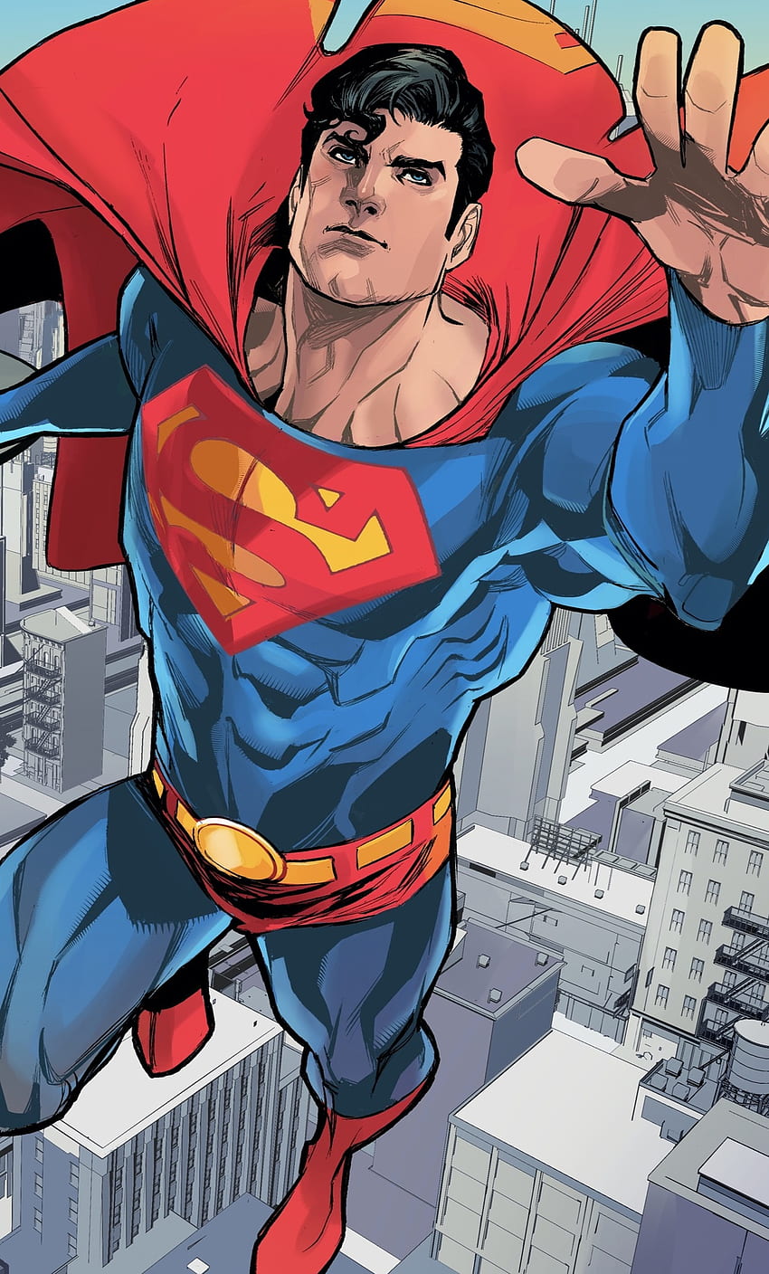 Superman Comic Artwork iPhone, y iPhone 6 Superman fondo de pantalla del teléfono
