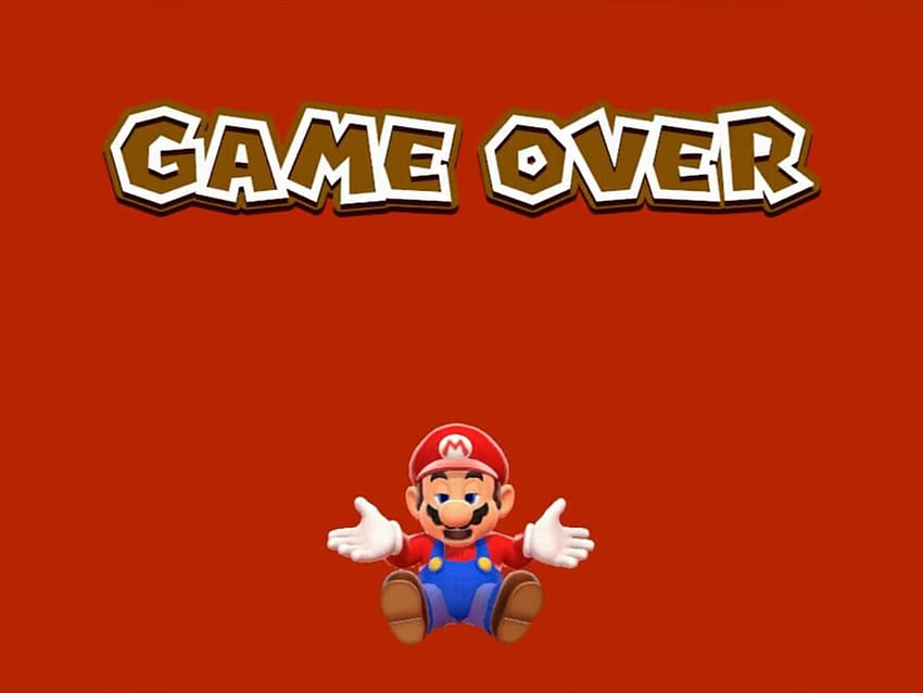 Super Mario Odyssey ทิ้งหน้าจอ 'game over' โดยสิ้นเชิง วอลล์เปเปอร์ HD