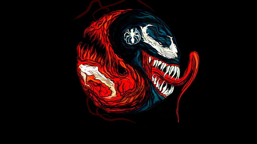 Algo de Venom/Carnage que tengo. La mayoría son 1600:900, Carnage Face fondo de pantalla