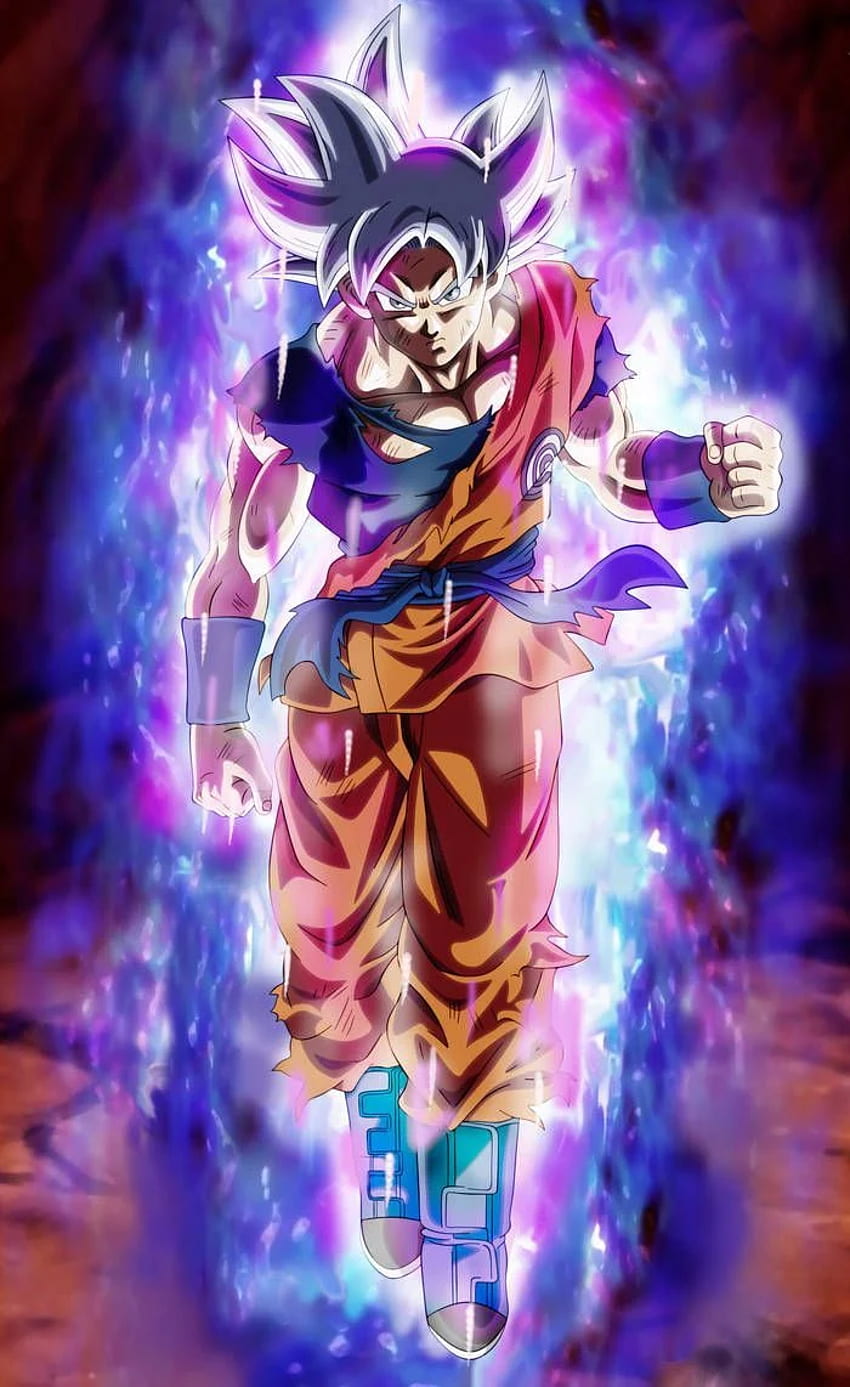 Goku Heroes Ultra Instinct โดย andrewdragonball ดราก้อนบอล คุ DBZ คุ อัลตร้า สัญชาตญาณ วอลล์เปเปอร์โทรศัพท์ HD