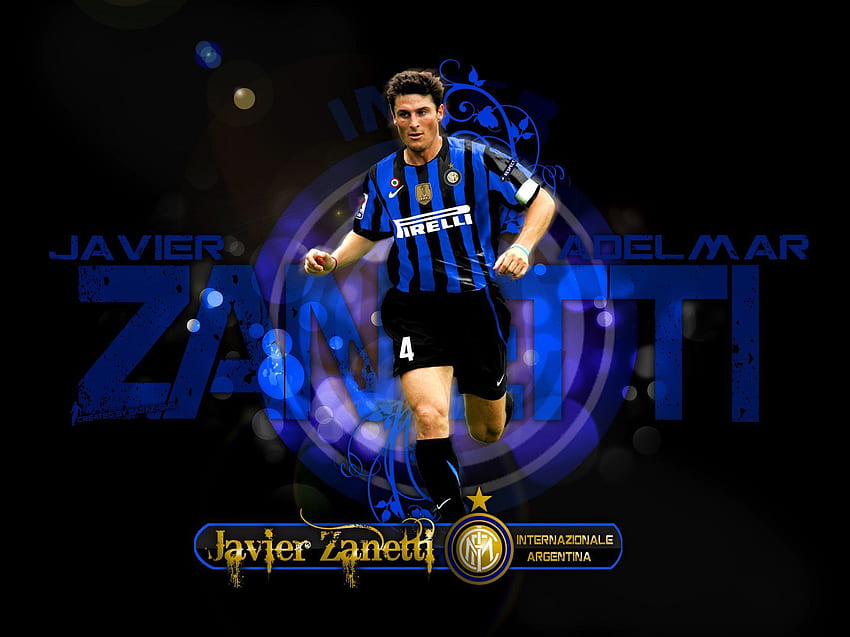 Javier Zanetti , Javier Zanetti . Sports graphics, Football , Inter milan HD wallpaper