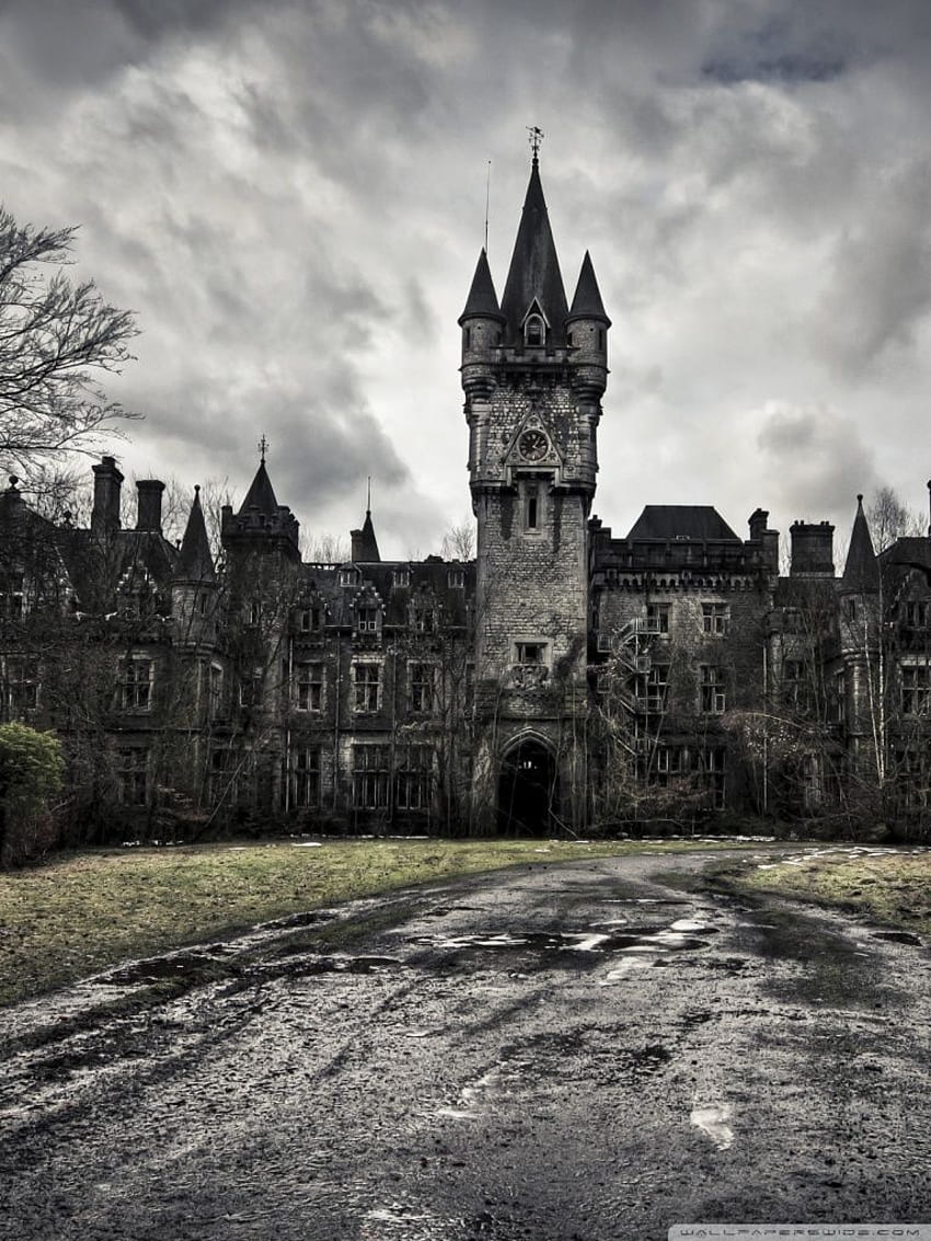 Spooky Castle Ultra HD-Handy-Hintergrundbild