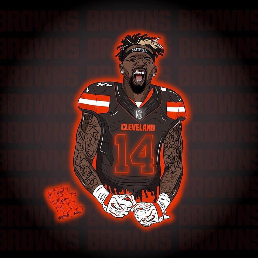 821 Beğeni 18 Yorum Cleveland Browns Jarvis, Jarvis Landry HD telefon duvar kağıdı