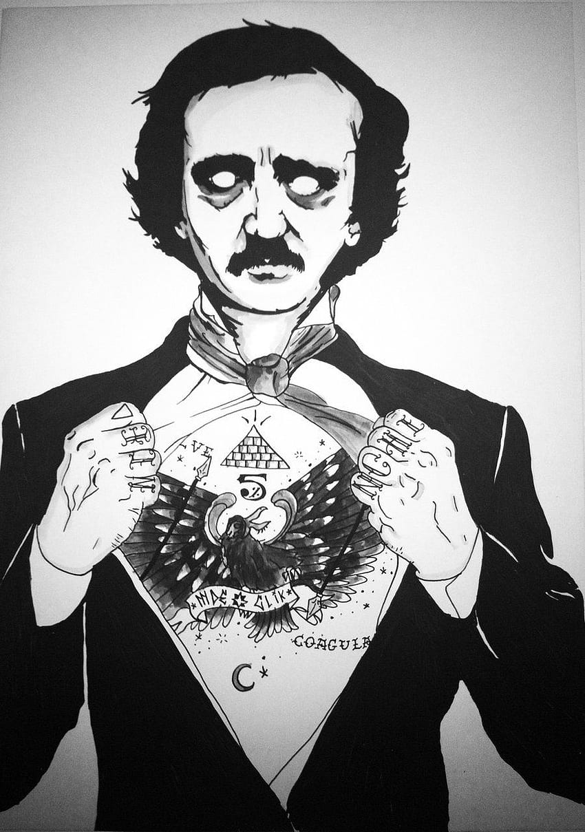 Edgar Allan Poe Fond d'écran de téléphone HD