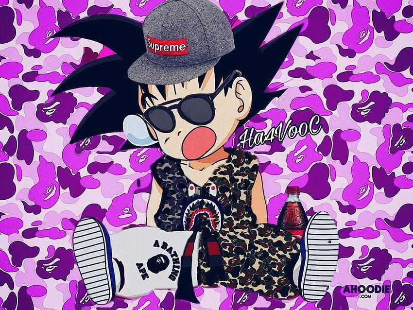 Download Cartoon Supreme Clothing Kid Goku Wallpaper | atelier-yuwa.ciao.jp