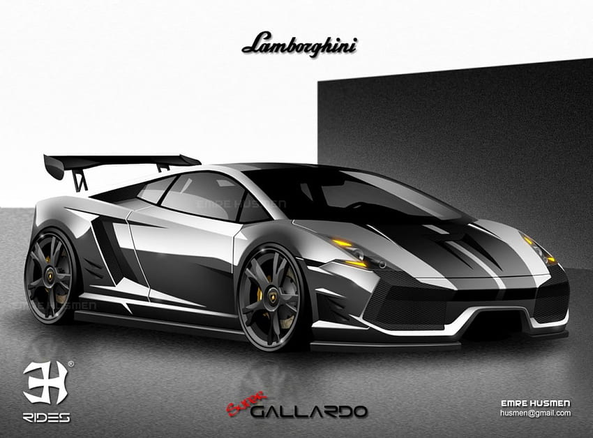 Lamborghini Gallardo, conduite méchante, l'argent parle Fond d'écran HD