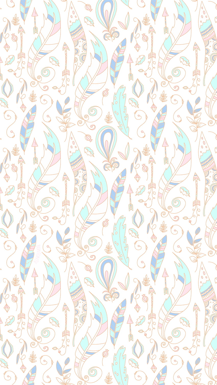 pattern in 2020. Phone boho, Watercolor , iPhone background, Chic HD phone wallpaper