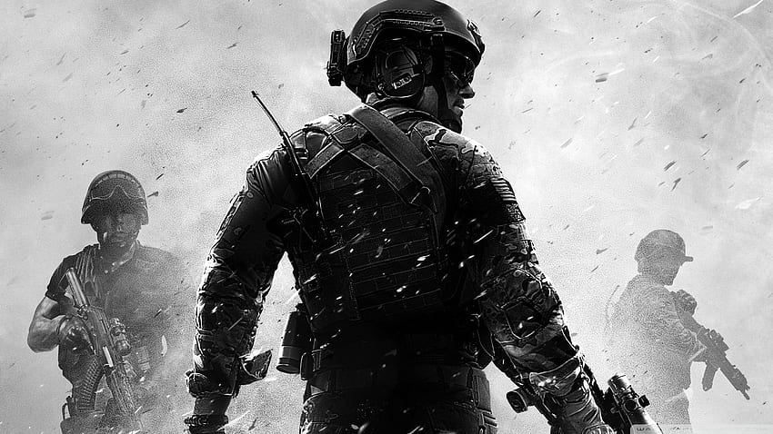 Call of Duty warrior soldier weapon gun r ., Modern Warrior HD wallpaper