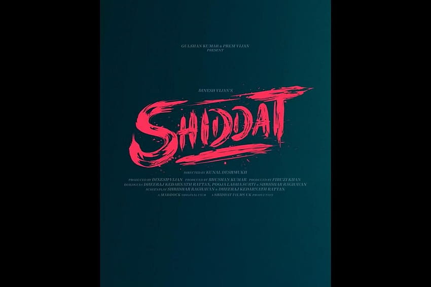 Diana Penty, Radhika Madan starrer Shiddat to release on Hotstar on October 1- The New Indian Express, Shiddat Movie HD wallpaper