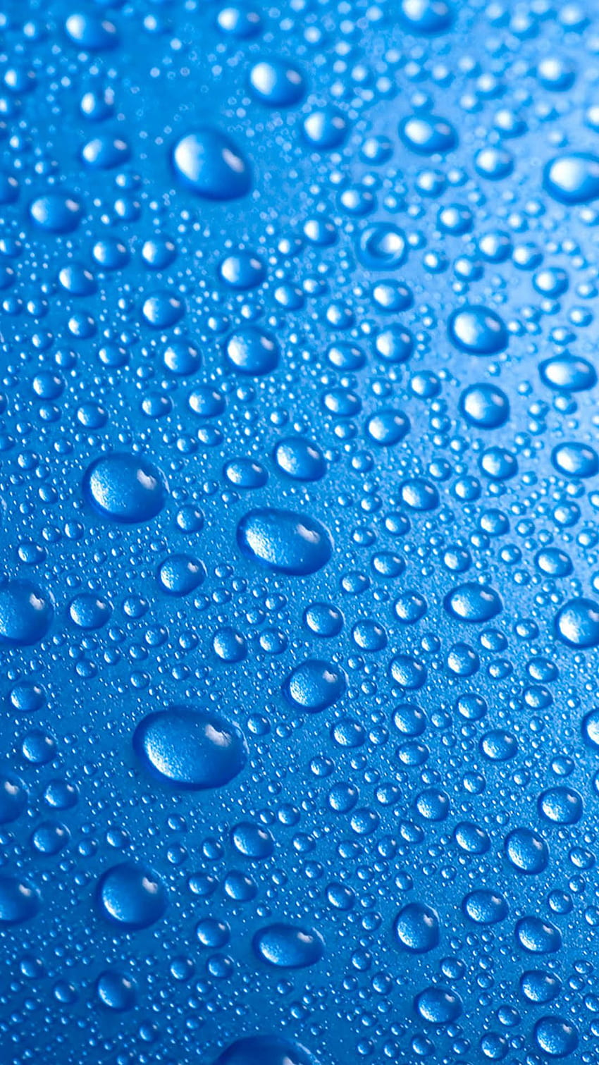 워터 블루 모바일 - 물방울 배경 전화 HD 전화 배경 화면